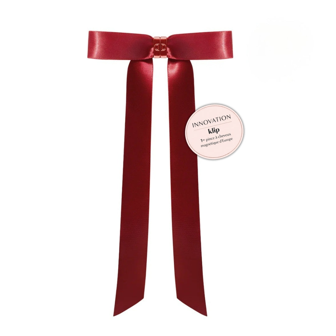 Klip Ruban Red - Barette aimantée
