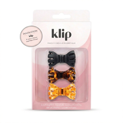 Klip Papillon Leopard - Barette aimantée - Lot de 3