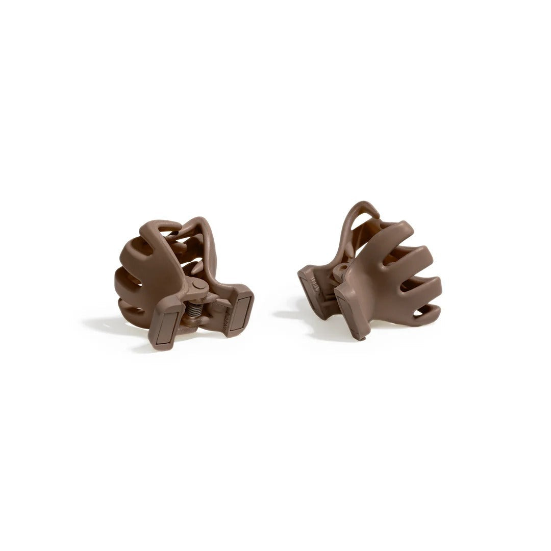 Klip Papillon Orange - Barette aimantée - Lot de 3
