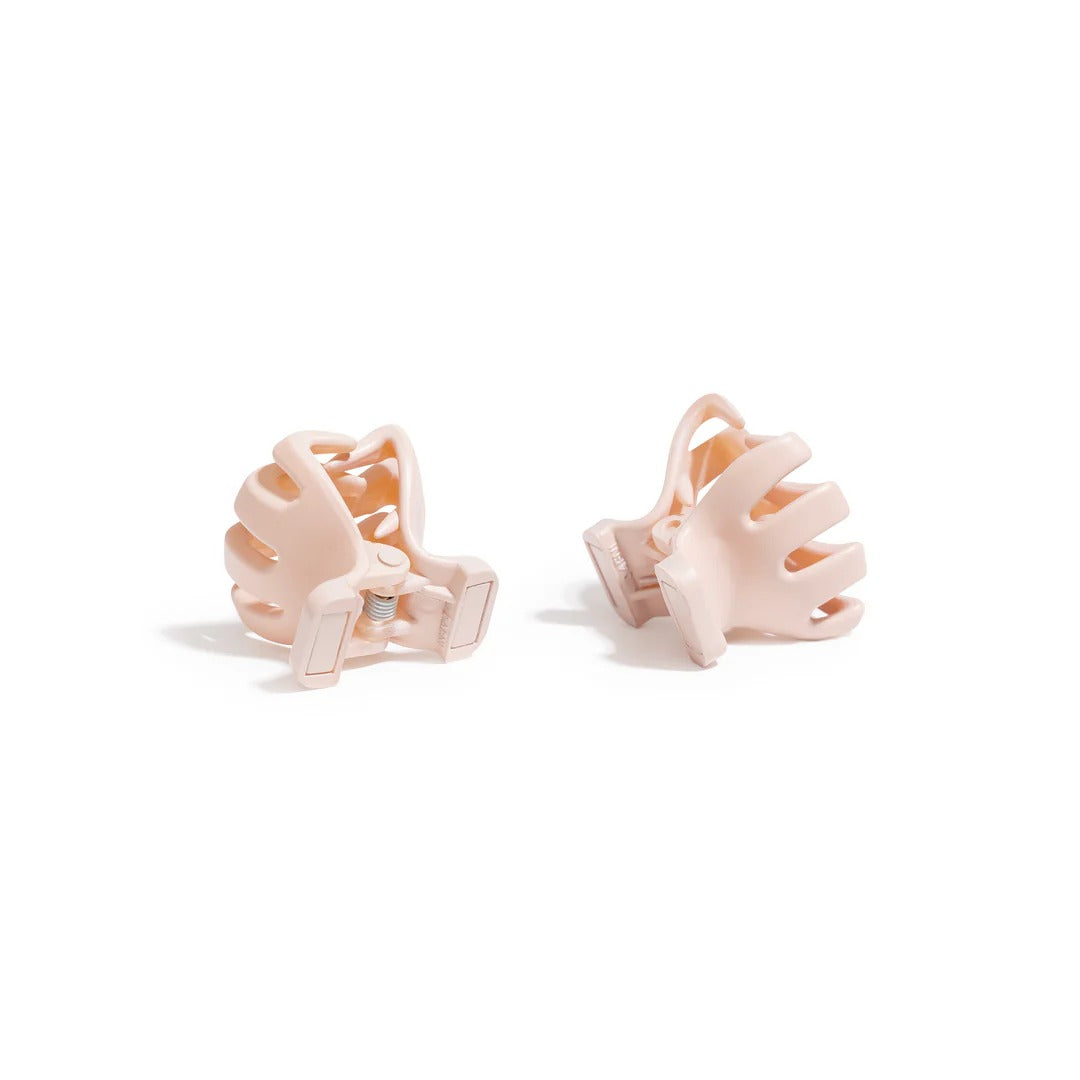 Klip Papillon Orange - Barette aimantée - Lot de 3